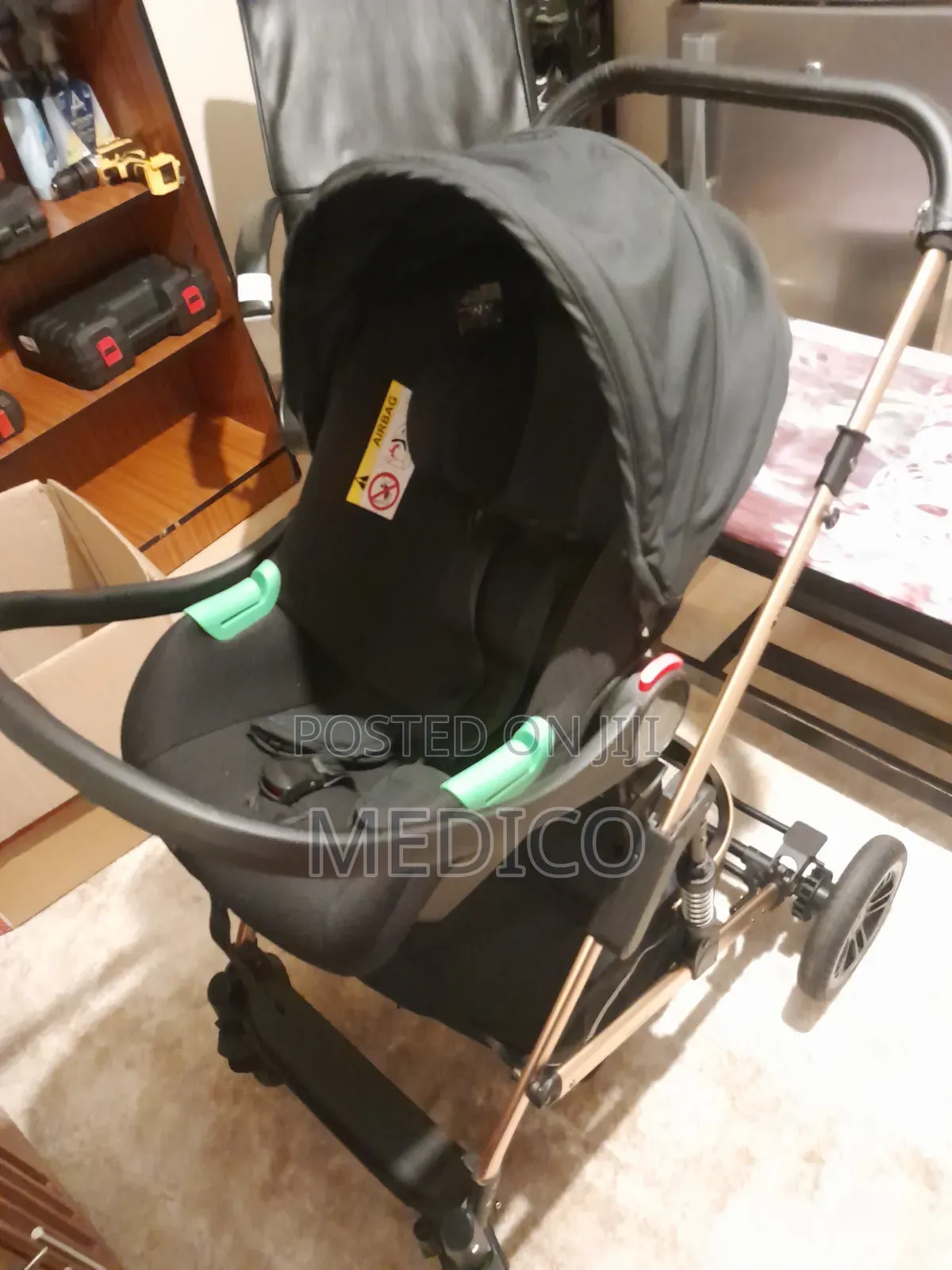 3 In1 Kikkaboo Baby Stroller