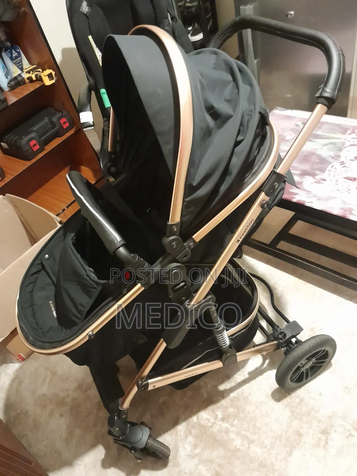 3 In1 Kikkaboo Baby Stroller