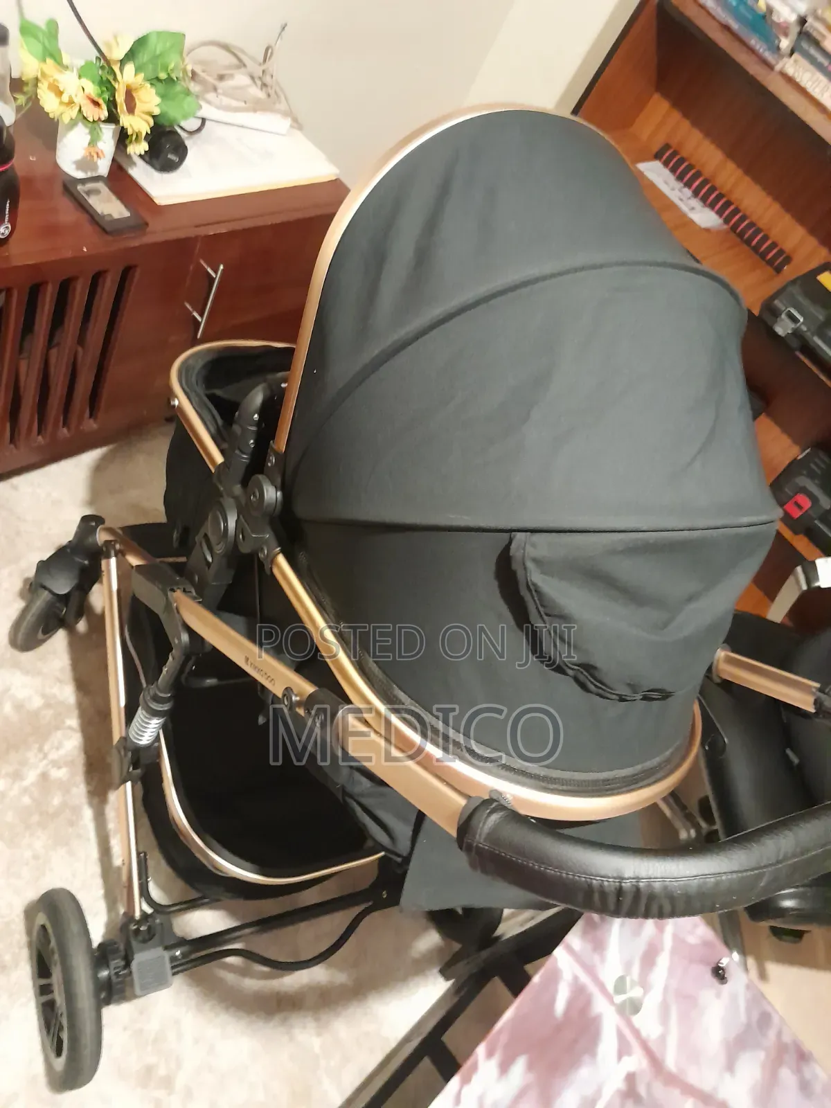 3 In1 Kikkaboo Baby Stroller