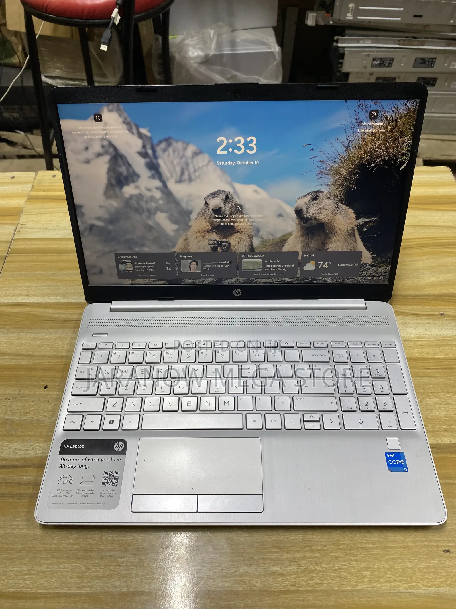 Laptop HP 15 8GB Intel Core i3 SSD 256GB