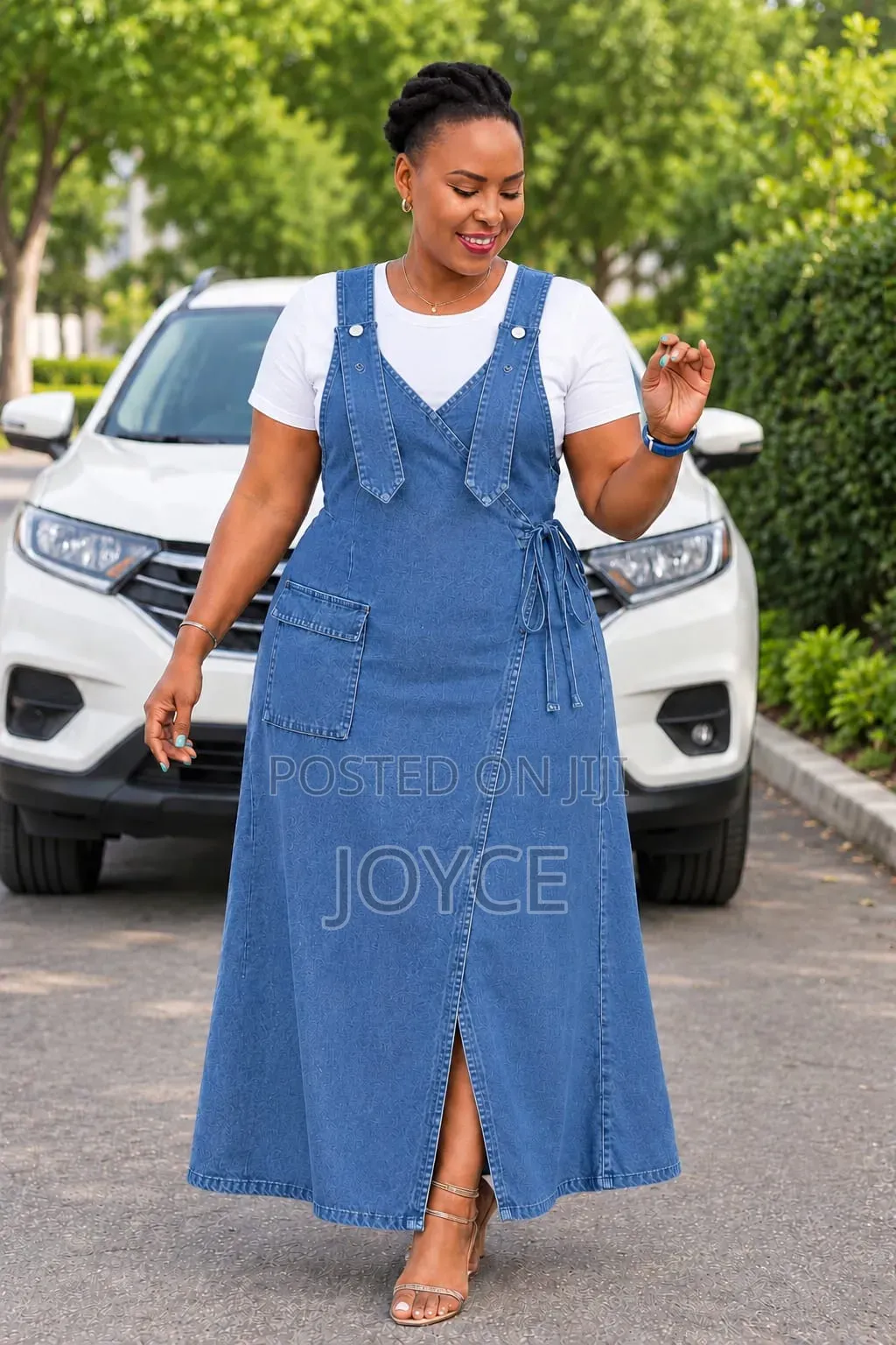 Long Dungaree Slit