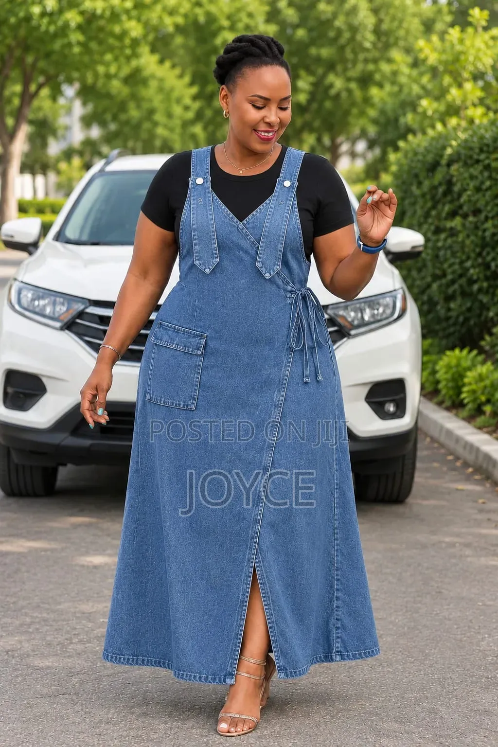 Long Dungaree Slit