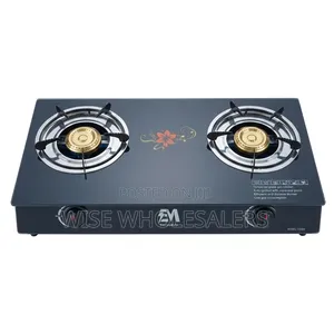 Electromate Glass Double Burner Cooker