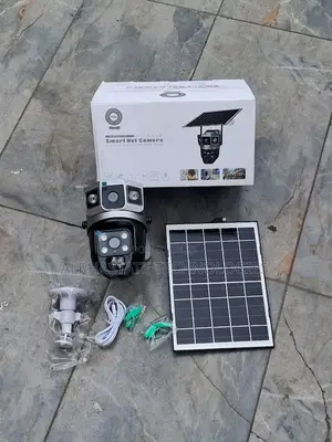 V380 4G SIM Solar Camera With Motion Detection
