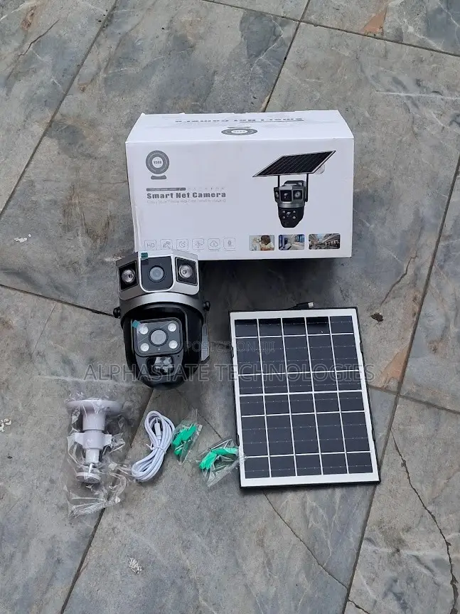 V380 4G SIM Solar Camera With Motion Detection