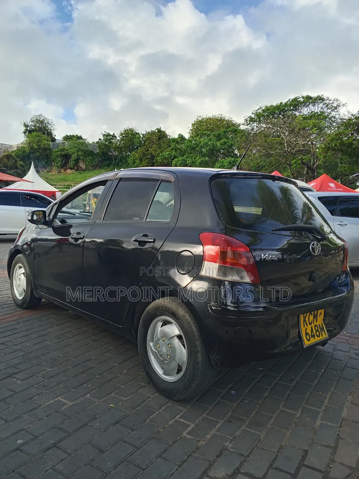 Toyota Vitz 2013 Matt Black