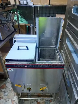 Heavy Duty Stainless Steel Imported Double Gas Fryer