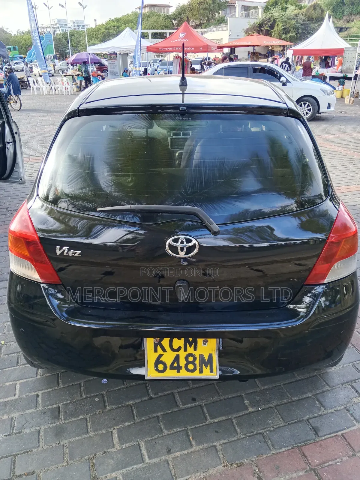 Toyota Vitz 2013 Matt Black