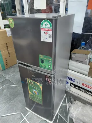 Syinix Double Door Fridge-137ltrs