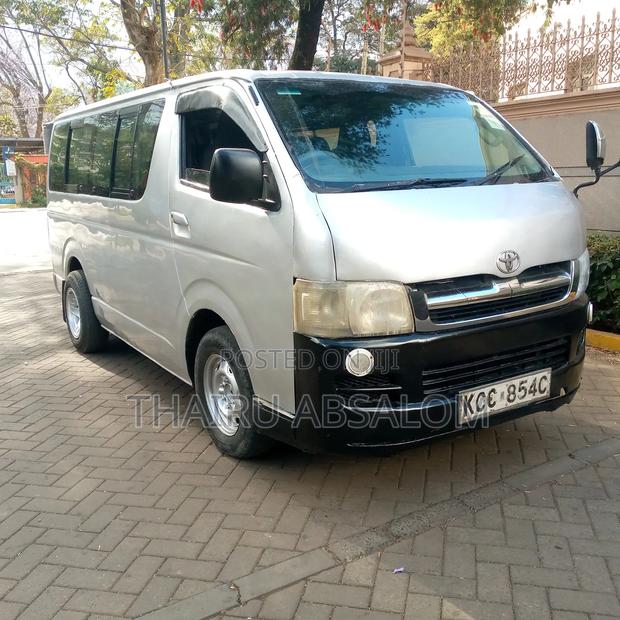 Toyota HiAce 2006 Silver - thumbnail 2