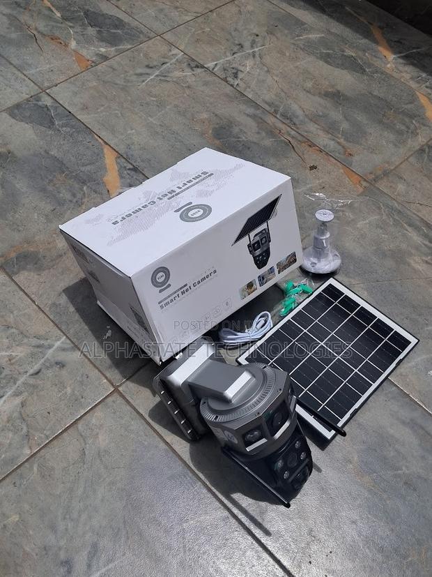 V380 4G Solar Powered Dual Lens PTZ CCTV Security Camera - thumbnail 2
