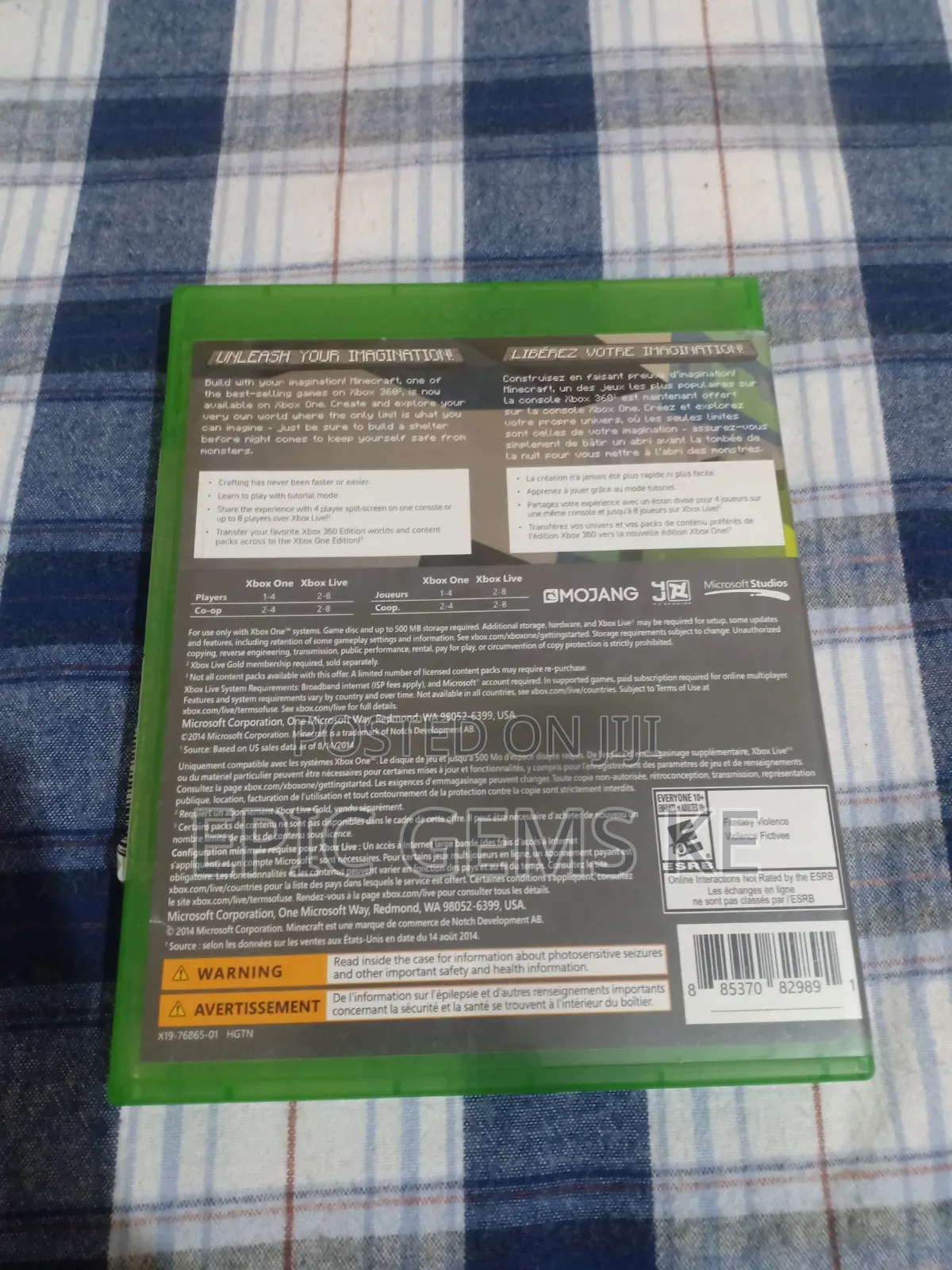 Minecraft XBox One Edition