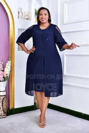 Fitting Dress With Cover Up