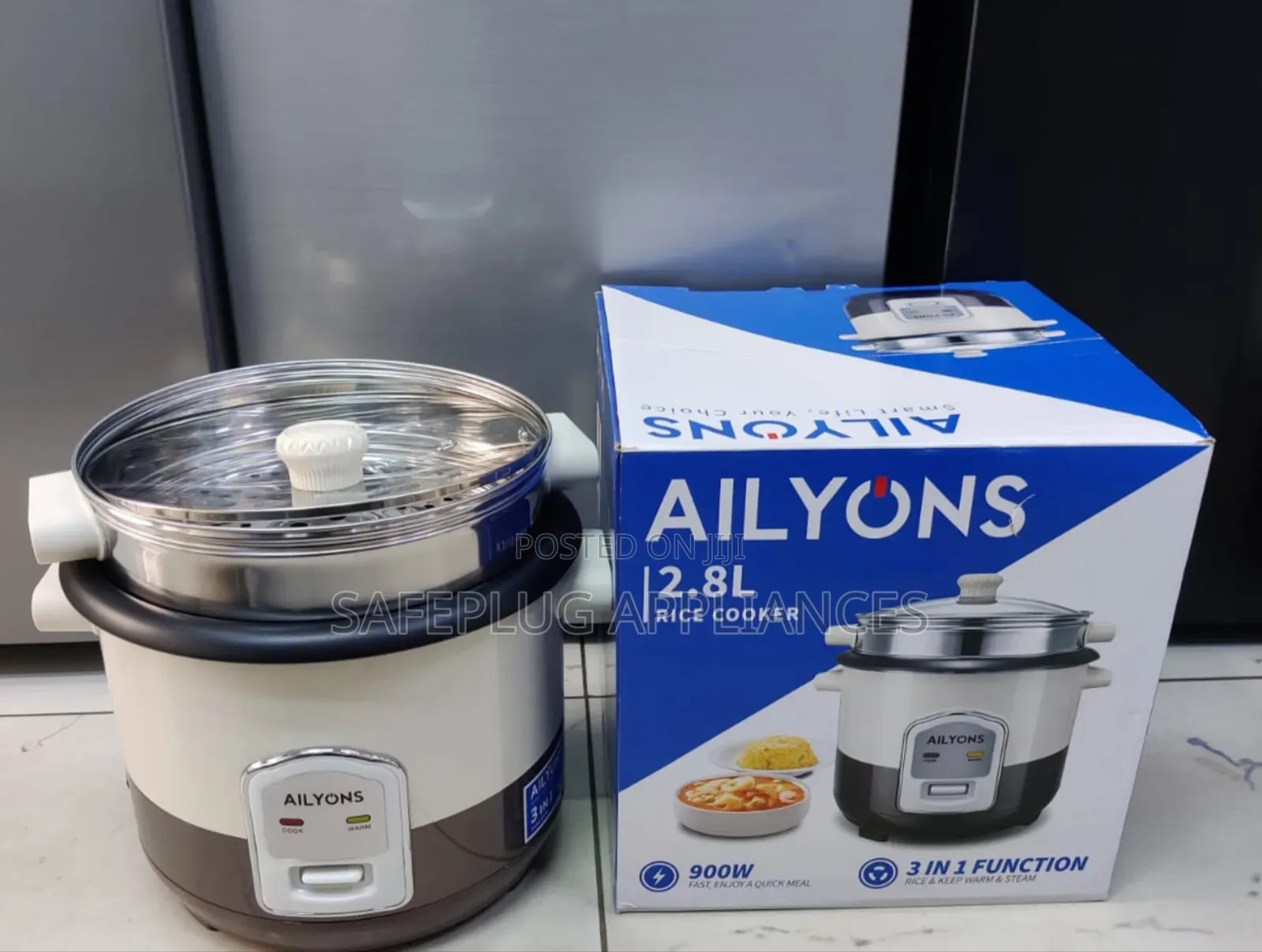 AiLyons 2.8L Rice Cooker for Convenient Everyday Cooking