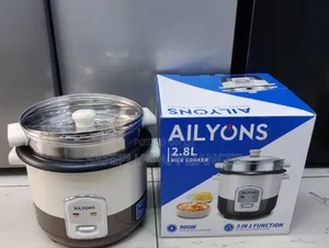 AiLyons 2.8L Rice Cooker for Convenient Everyday Cooking