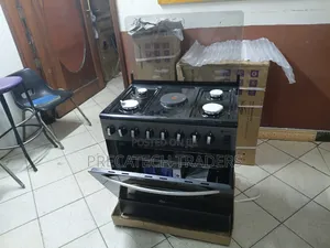 4+1 Nunix 60×80 Gas & Electric Cooker With Oven