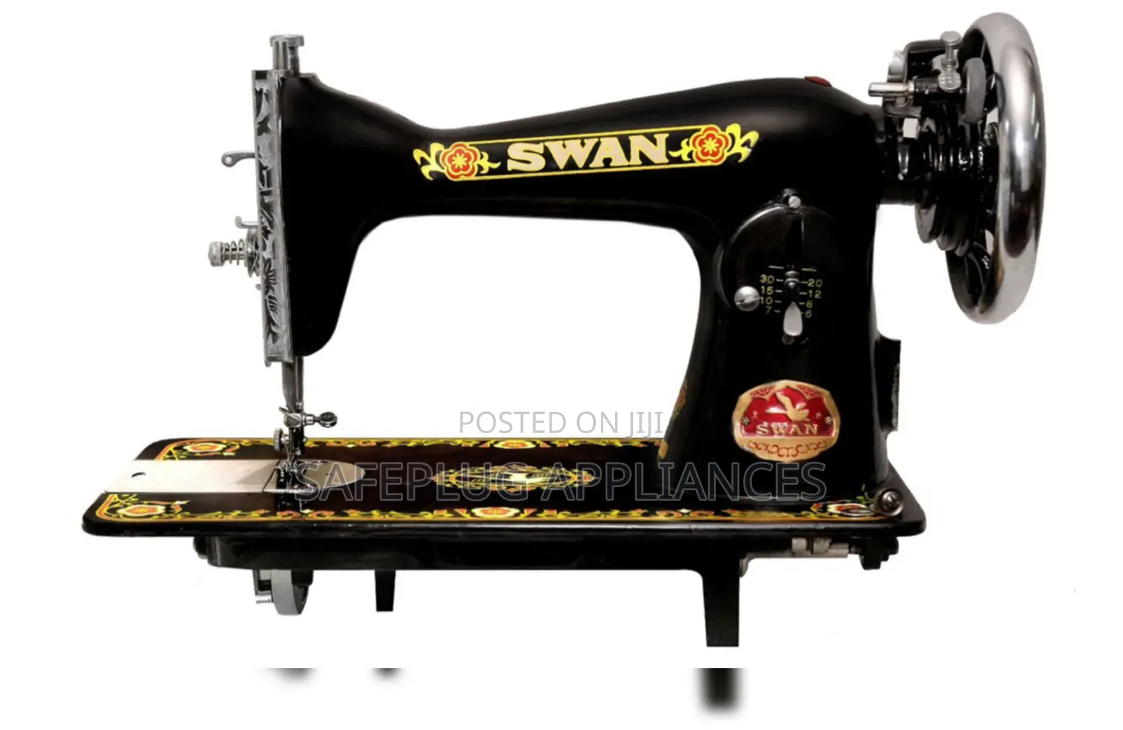 Swan Sewing Machine for Home Tailoring and Stitching Projects