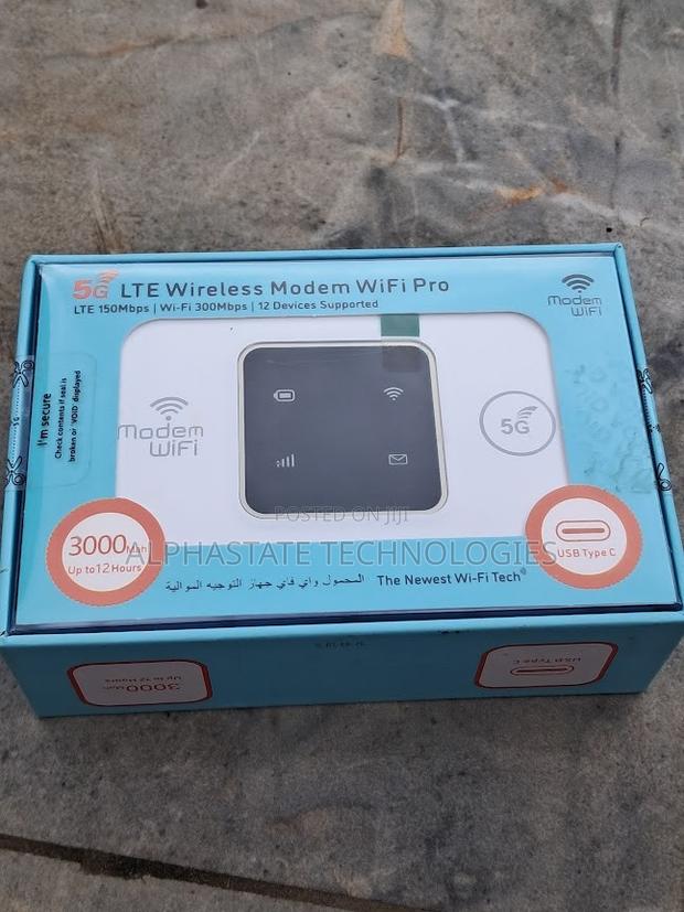 Wireless LTE WiFi Modem 300Mbps for Home and Travel