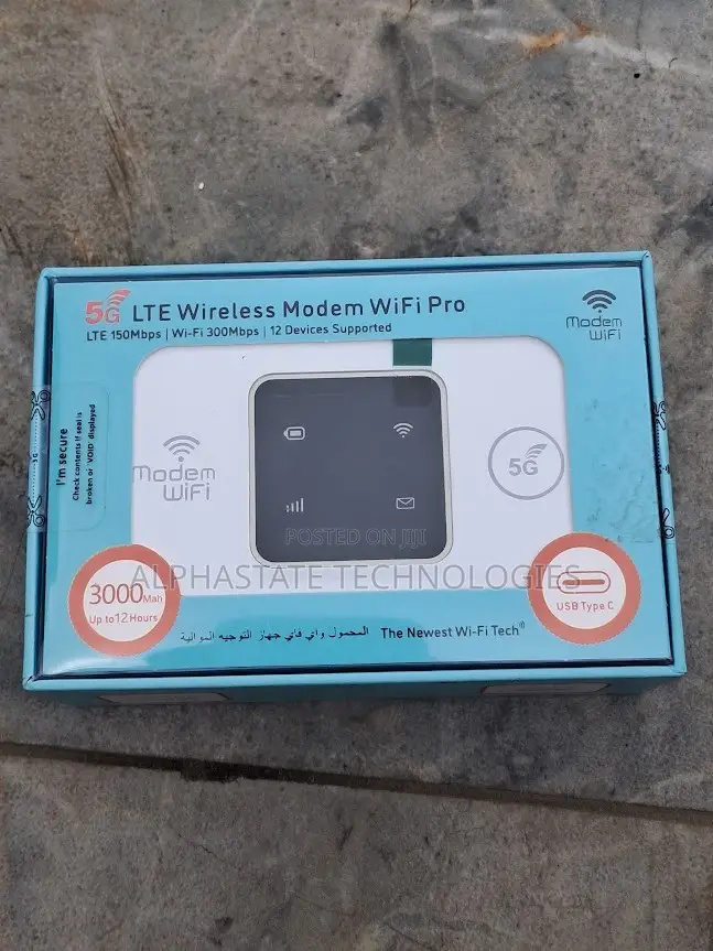 Mini Portable WiFi Router 5G LTE Hotspot for Multiple Devices