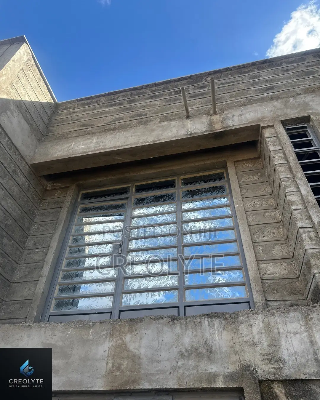 Custom Textured Glass Window | Fixed Glazing