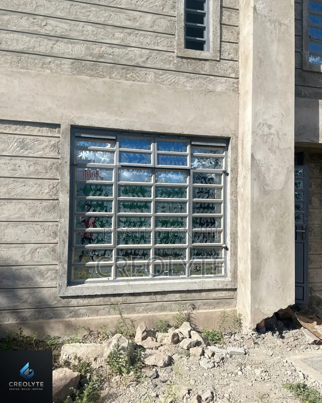 Custom Textured Glass Window | Fixed Glazing