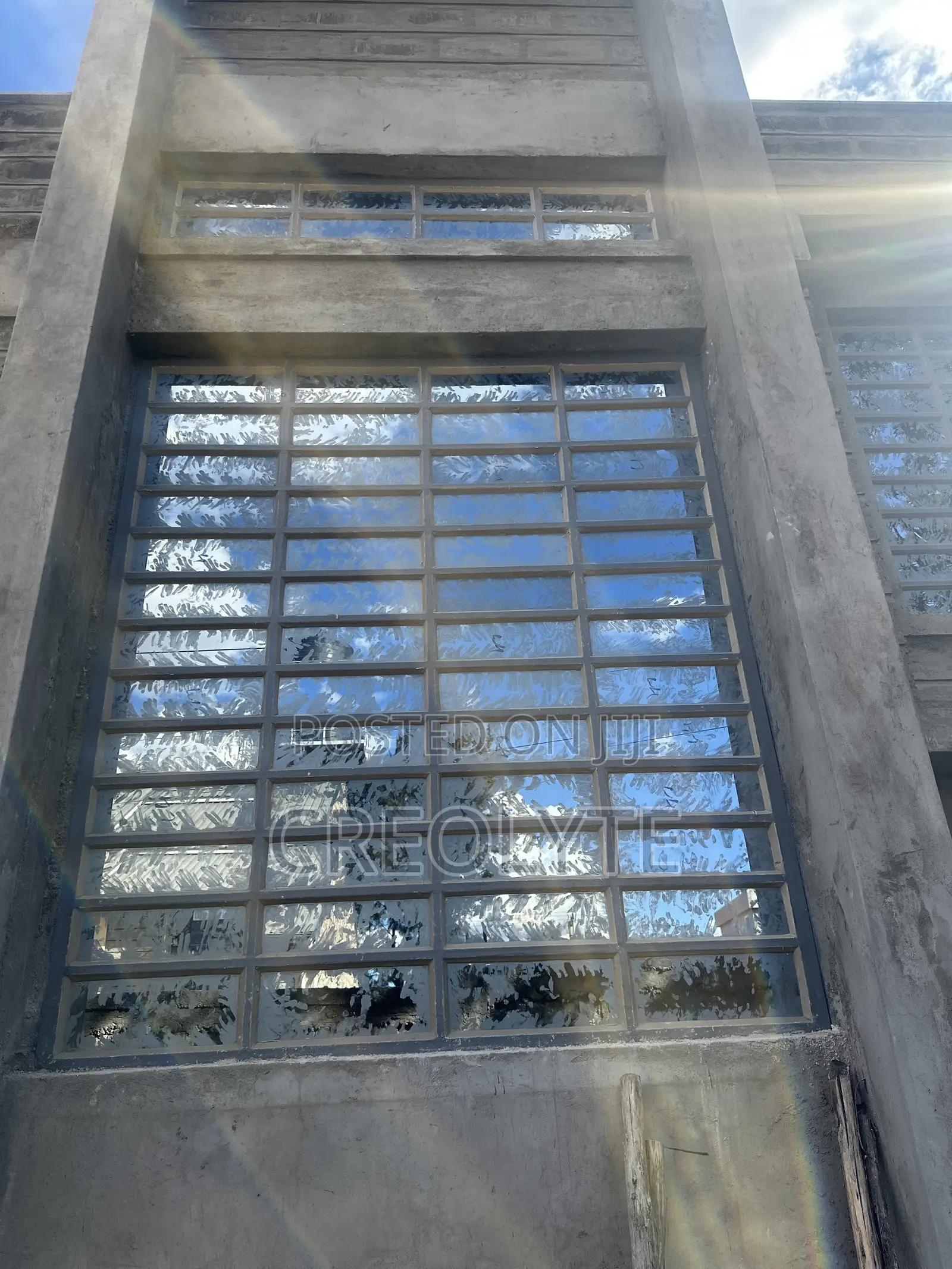 Custom Textured Glass Window | Fixed Glazing