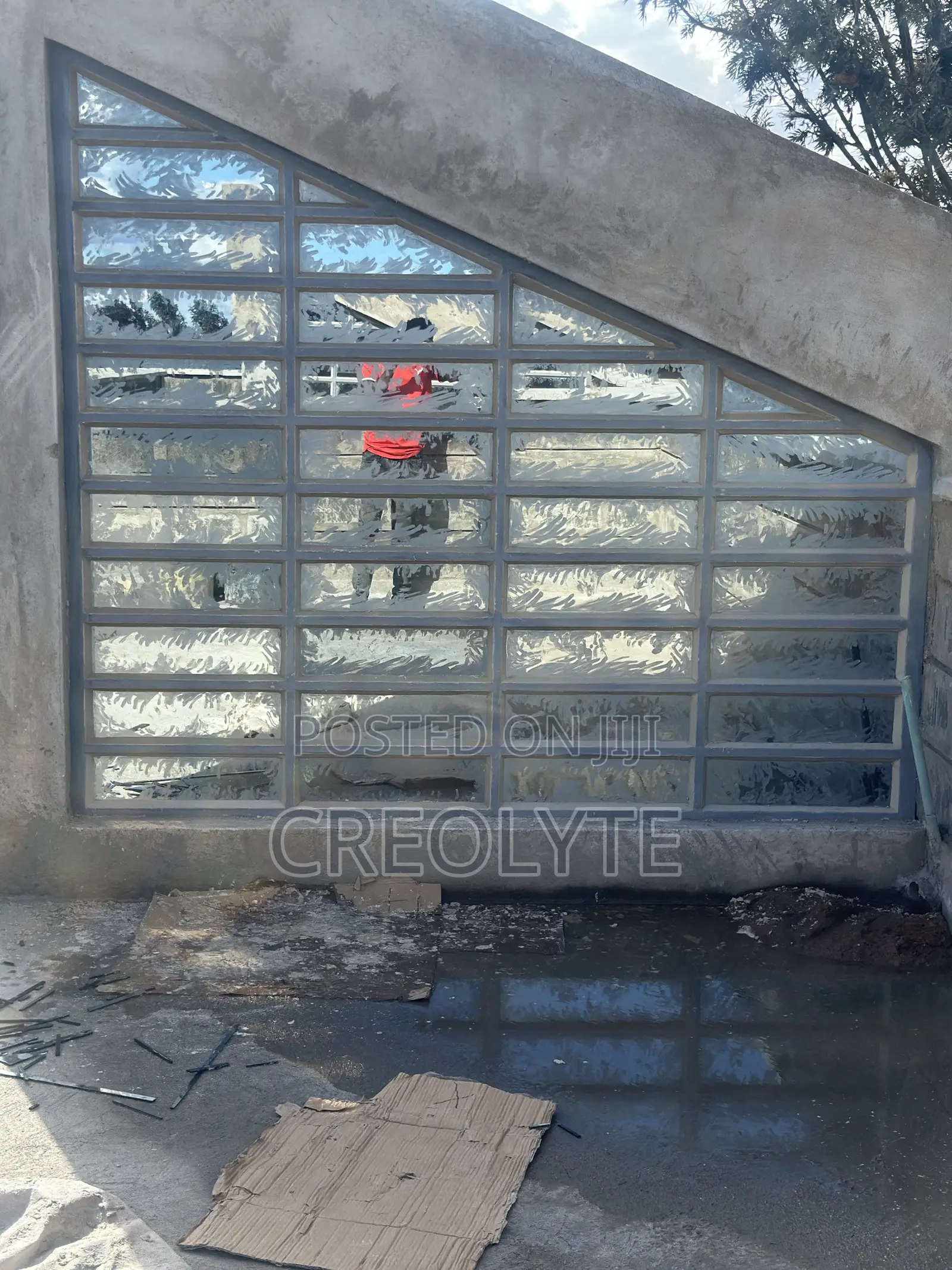 Custom Textured Glass Window | Fixed Glazing