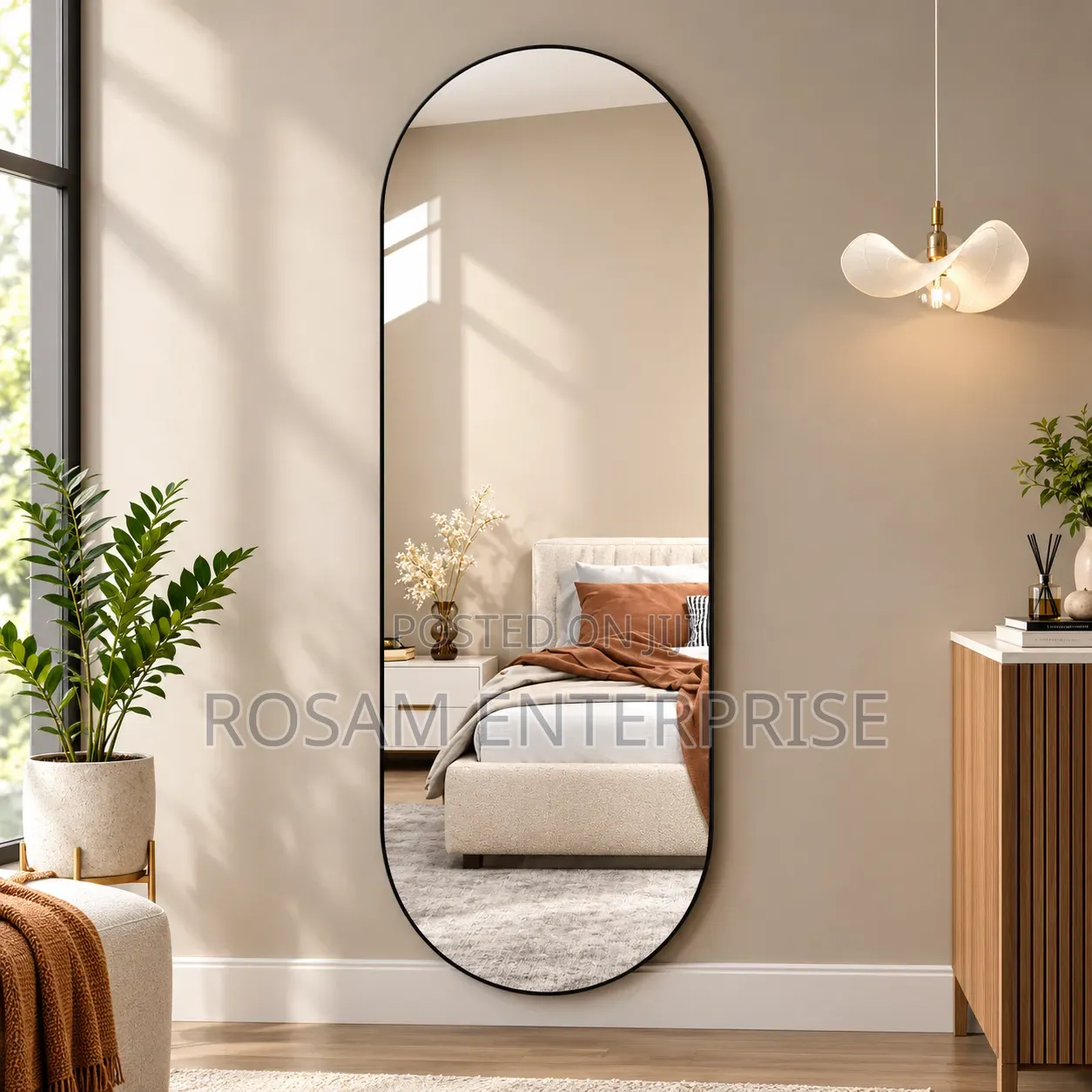 Wall Mounted Unbreakable Bathroom Mirror