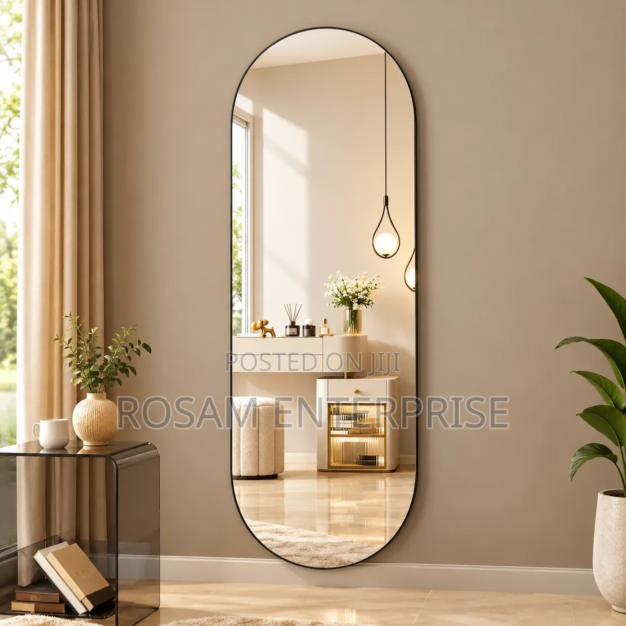 Wall Mounted Unbreakable Bathroom Mirror