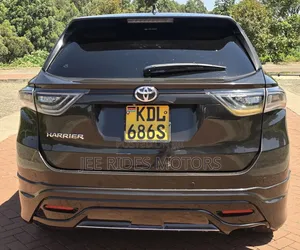 Toyota Harrier 2015 Matt Black