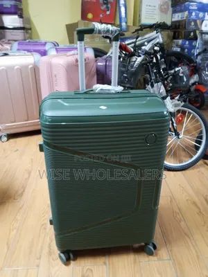Large Size Suitcase Dark Green 55x32x22 Cm