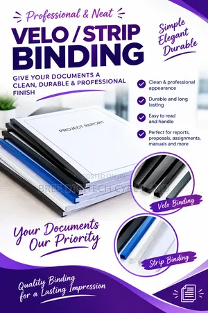 Professional Strip Binding Services