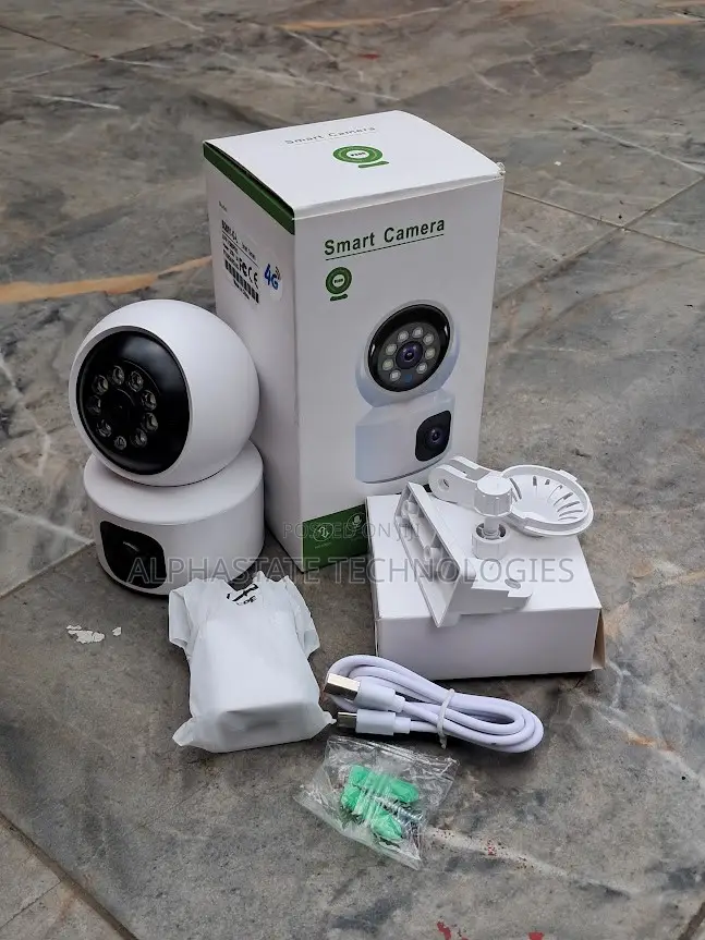 4G Dual View PTZ Security Camera With Motion Detection