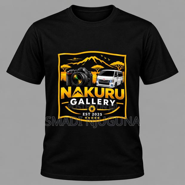 T-Shirt Black and White - main view