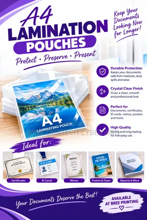 A4 Lamination Pouches