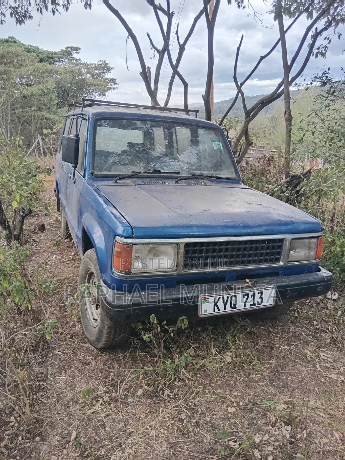 Isuzu Trooper Wagon 1981 Blue