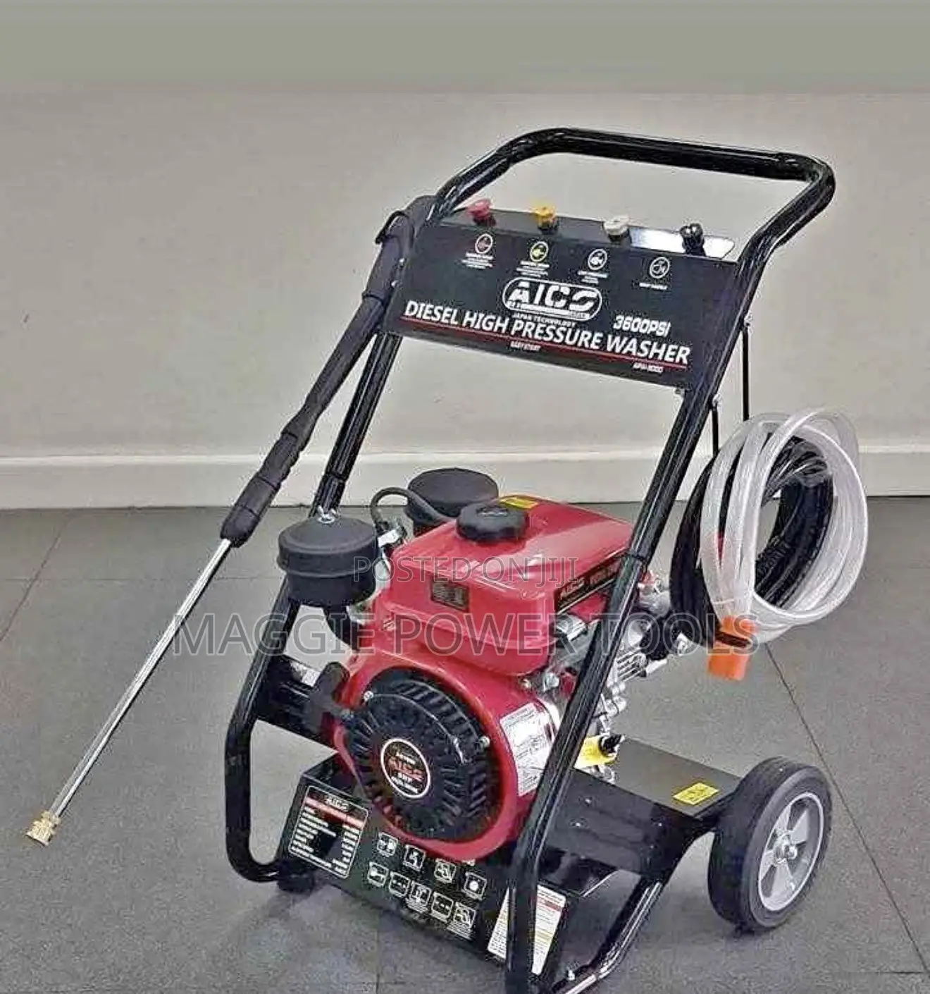 Aico Diesel High Pressure Washer/Car Wash Machine 3600 Psi