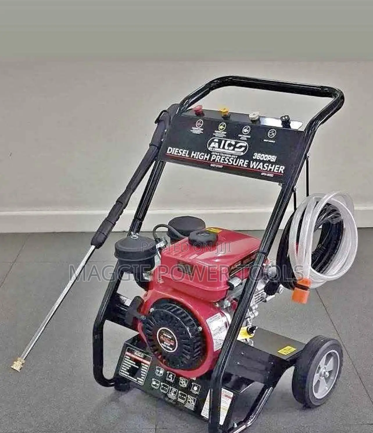Aico Diesel High Pressure Washer/Car Wash Machine 3600 Psi