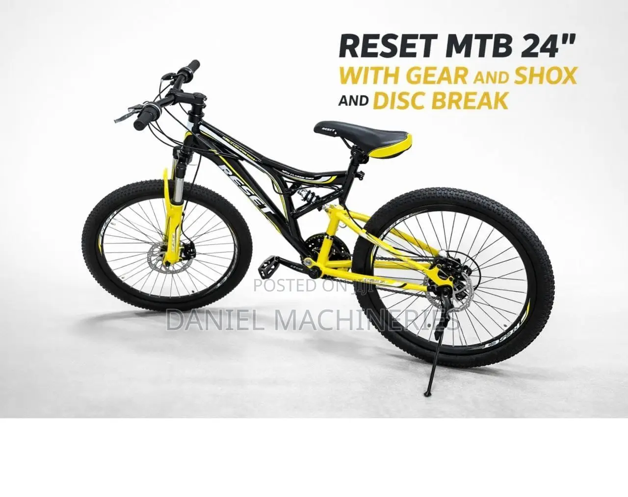 Reset Mountain Bicycle 24inch With Gear and Disc Break