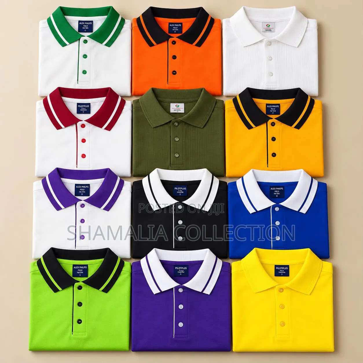 Plain Polo Shirts