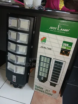 Shows a JSOT Lamp Solar Street Light (Model JS-RL7300