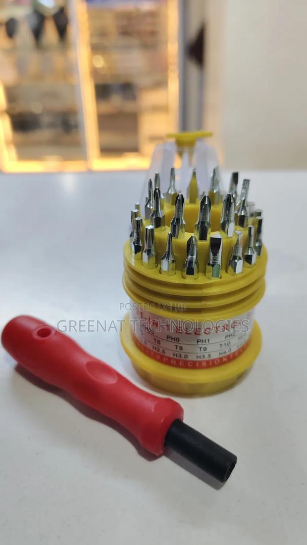 31-in-1 Electronic Screwdriver Kit Precision Screwdriver Set Magnetic - thumbnail 2