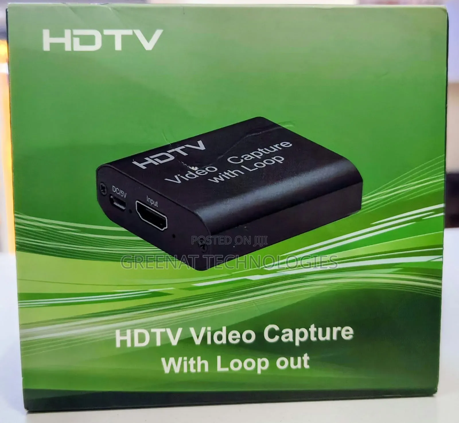 HDTV Video Capture Card With Loop Out HDMI to USB HDMI Input + Loop