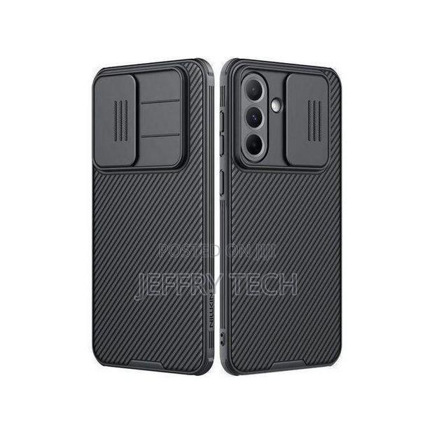 Nilkin Case With Slider Camera Cover Camshield Pro for Samsung A57