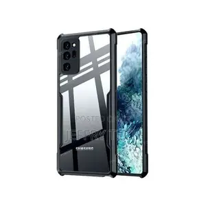 Xundo Anclear Acrylic Case With Black Edges for Samsung Note 20 Ultra