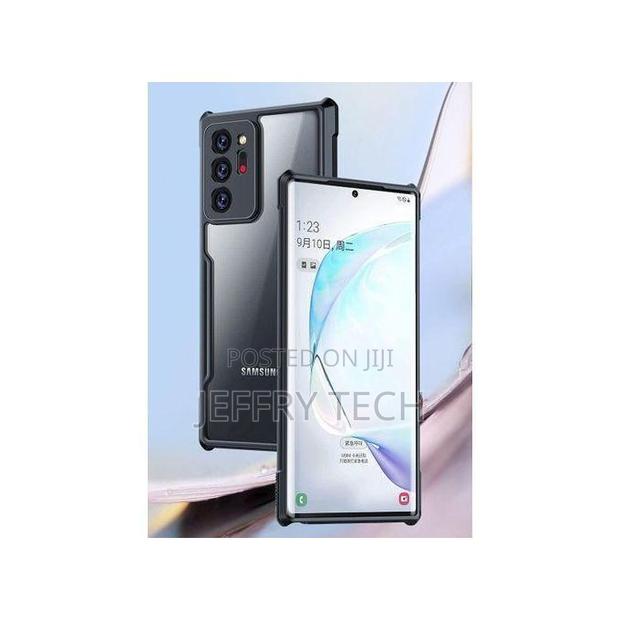 Xundo Anclear Acrylic Case With Black Edges for Samsung Note 20 Ultra - thumbnail 2