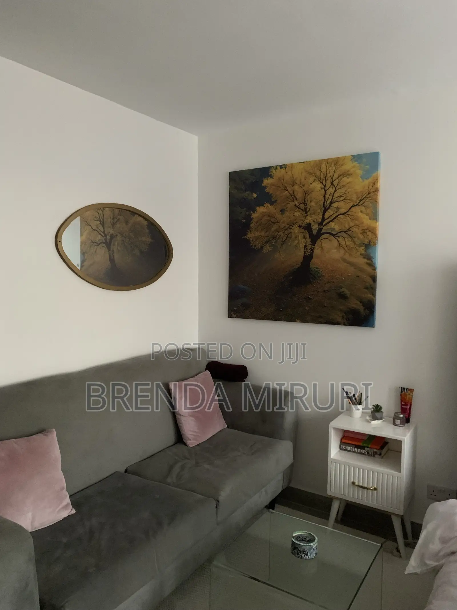 Grey 3 Seater Couch