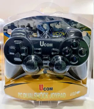Ucom PC DualShock Joypad Single USB Gamepad for PC / Laptop Vibration