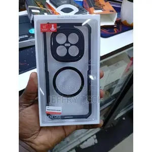 Xundo Magneticclear Case With Black Edges for Redmi Note 15 Pro