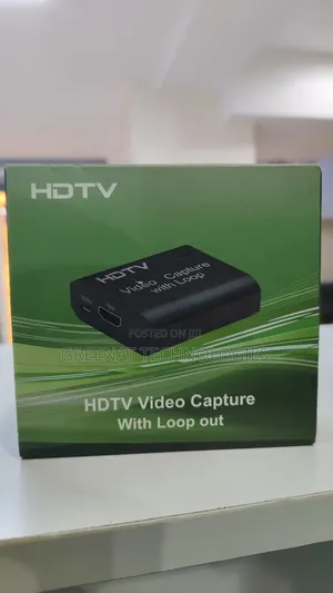 HDTV Video Capture Card With Loop Out HDMI to USB HDMI Input + Loop